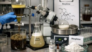 モルヒネの分離【薬剤師国家試験98回問97】