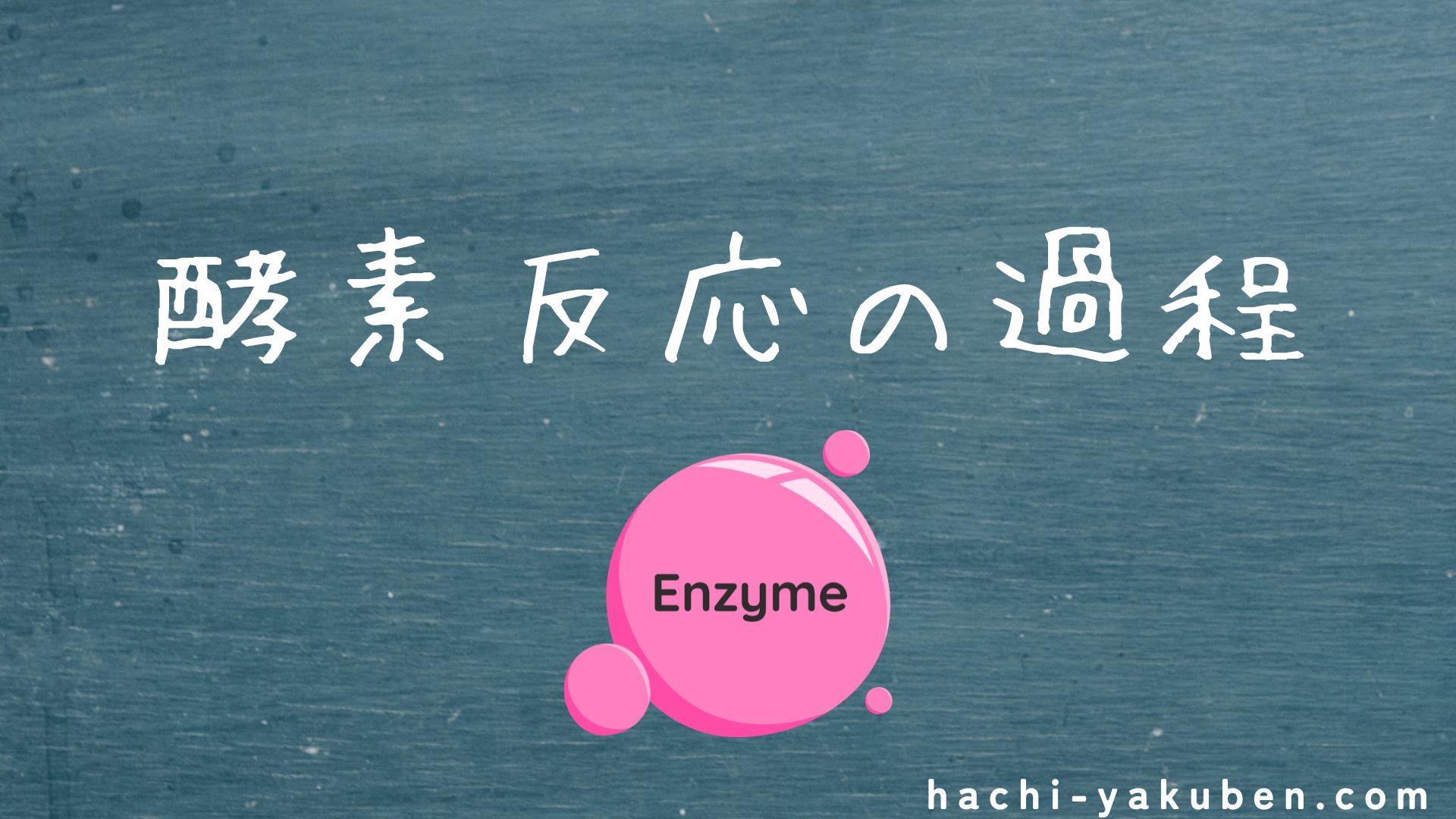 酵素反応の過程【薬剤師国家試験108回問107】